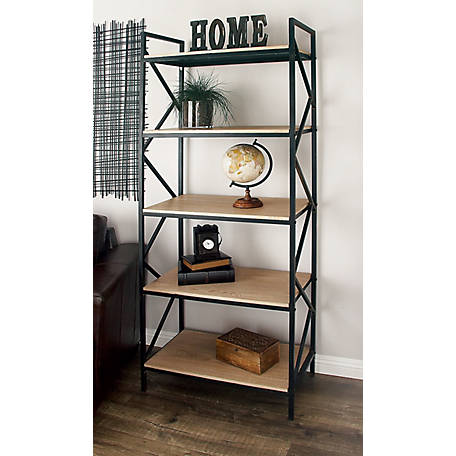 Extra Large Industrial Metal, Extra Large Black Bookcase