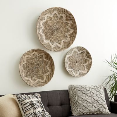 Round Gold Decorative Tray, 20