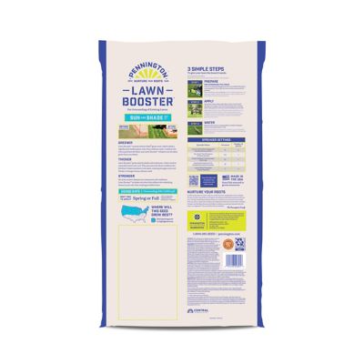 Image showing  35 lb. 4,375 sq. ft. Lawn Booster Sun and Shade Mix Grass Seed and Fertilizer