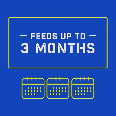 Image showing  35 lb. 4,375 sq. ft. Lawn Booster Tall Fescue Grass Seed and Fertilizer