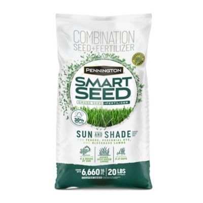 Pennington 20 lb. Smart Seed Sun and Shade Mix PC Grass Seed