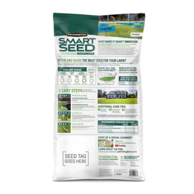 Image showing  20 lb. 5,000 sq. ft. Smart Seed Sun and Shade Mix PC Grass Seed, South