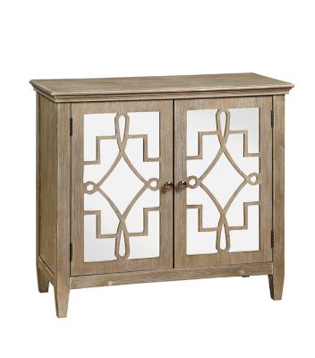 4D Concepts Lucy Accent Chest with Mirrored Doors -  100632