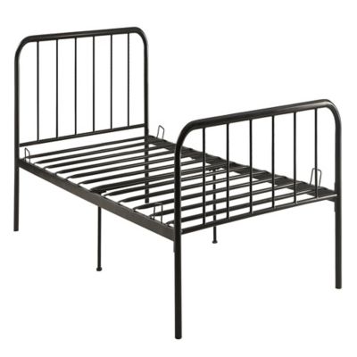 4D Concepts Twin Size Bed-in-a-Box Metal Bed