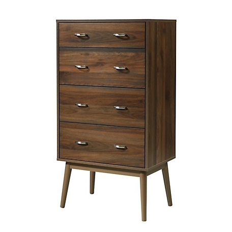 4D Concepts 4-Drawer Montage Mid-Century Chest