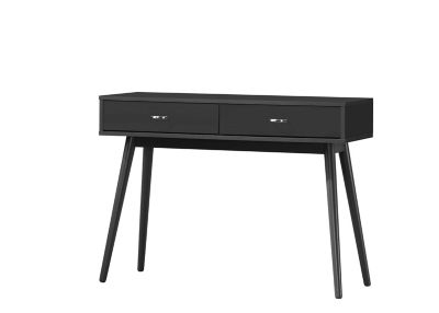4D Concepts Montage Mid-Century Desk, Black