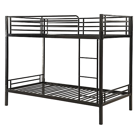 4D Concepts Tool-Less Boltzero Bunk Bed, Twin Over Twin
