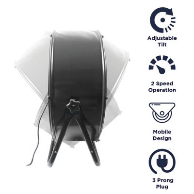 Image showing  24 in. Portable Tilt Fan