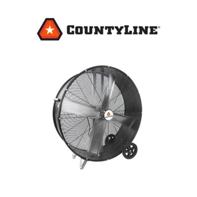 Image showing  36 in. 2-Speed Indoor Portable Barrel Fan, 10,200 CFM