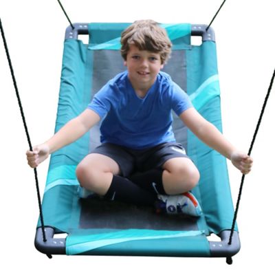 Image showing  Rainbow Gliderz Stripe Swing, 400 lb. Capacity