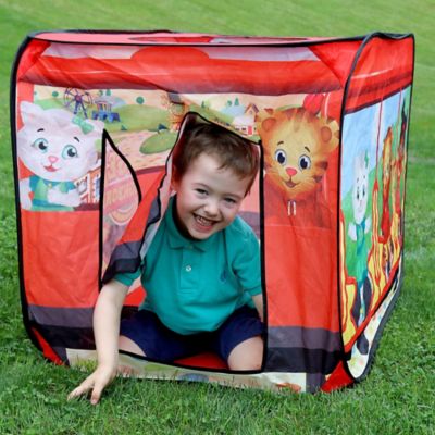 Image showing  Daniel Tiger's Neighborhood Trolley Pop-Up Play Tent