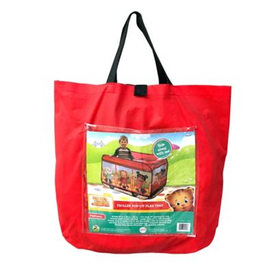 Image showing 5 th M&M Sales Enterprises Daniel Tiger's Neighborhood Trolley Pop-Up Play Tent