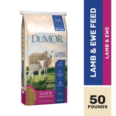 DuMOR Pelleted Lamb and Ewe Feed, 50 lb