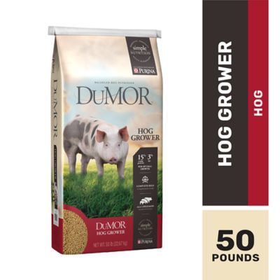 DuMOR Hog Grower Pelleted Hog Feed, 50 lb. Bag