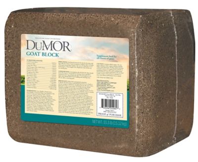 DuMOR Goat Mineral Block, 33 lb. Price pending