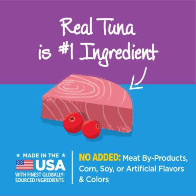 Image showing  Complete Health Kittles Grain-Free Tuna and Cranberry Flavor Crunchy Cat Treats, 6 oz.