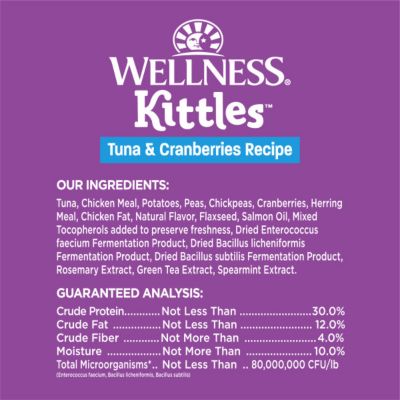 Image showing  Complete Health Kittles Grain-Free Tuna and Cranberry Flavor Crunchy Cat Treats, 6 oz.