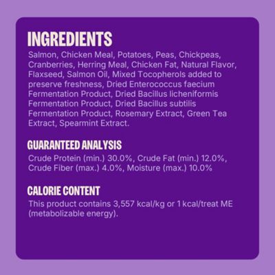 Image showing 6 th Wellness Complete Health Kittles Grain-Free Salmon and Cranberry Flavor Crunchy Cat Treats, 6 oz.