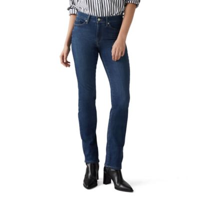 Image showing  Women's Straight Fit Mid-Rise Classic Jeans