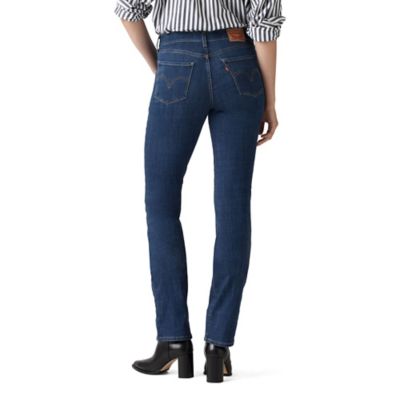 Image showing  Women's Straight Fit Mid-Rise Classic Jeans