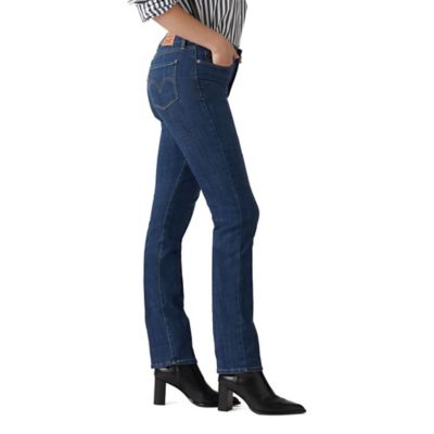 Image showing  Women's Straight Fit Mid-Rise Classic Jeans