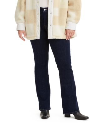 Image showing  Women's Classic Fit Mid-Rise Bootcut Jeans