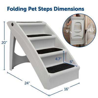 Image showing 5 th PetSafe CozyUp Folding Pet Stairs, ZTV00-17045