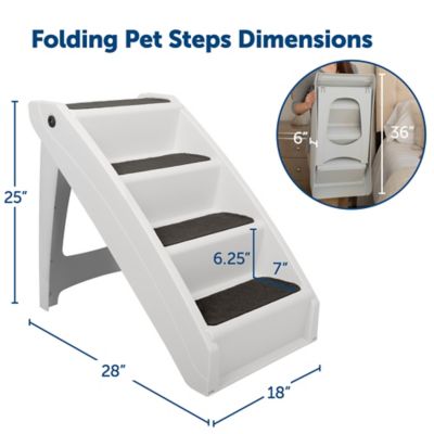 Image showing 5 th PetSafe CozyUp Folding Pet Stairs, ZTV00-17045