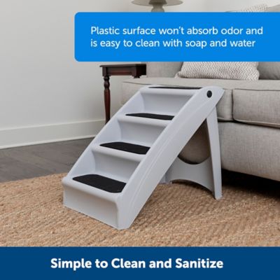 Image showing 4 th PetSafe CozyUp Folding Pet Stairs for Dogs Up to 150 lb., 24 in. x 16 in. x 20 in.