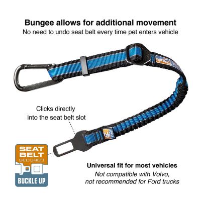 Image showing  Direct to Seatbelt Dog Bungee Tether