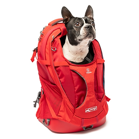 Kurgo G-Train Backpack, Red