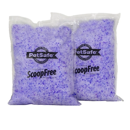 PetSafe ScoopFree Crystal Litter, Lavender, 2-Pack