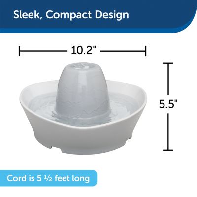 Image showing  Creekside Ceramic Pet Fountain, 60 oz.