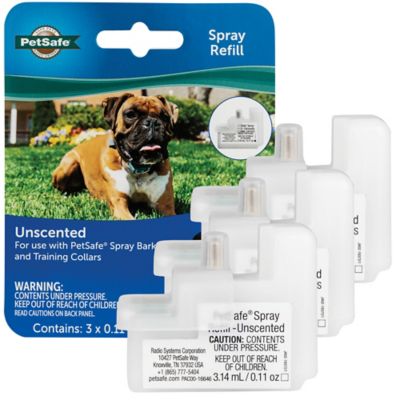 Image showing 6 th PetSafe Bark Control Collar Unscented Cartridge Spray Refills for Dogs, 3-Pack