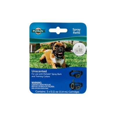 Image showing 8 th PetSafe Bark Control Collar Unscented Cartridge Spray Refills for Dogs, 3-Pack