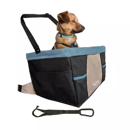 Kurgo Rover Booster Seat Black/Blue Pet Car Seats