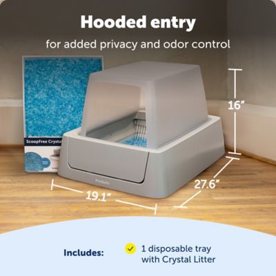 Image showing 6 th PetSafe ScoopFree Smart Covered Self-Cleaning Litter Box