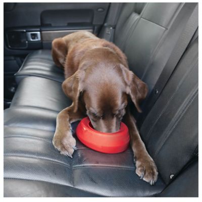 Image showing 5 th Kurgo Splash-Free Dishwasher Safe Silicone Wander Water Pet Bowl, 24 oz.