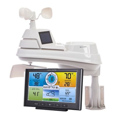 AcuRite 5-in-1 Weather Station with Color Display, 330 ft. Max Range