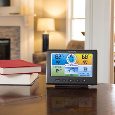Image showing  5-in-1 Weather Station with Color Display, 330 ft. Max Range