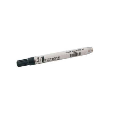 Hudson Aluminum Fence Black Touch Up Paint Pen for Black Aluminum Fence  (Brush On) - DPEN-BK