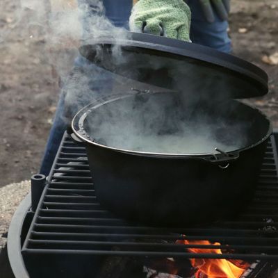 Image showing  8 qt. Cast-Iron Preseasoned Deep Dutch Oven