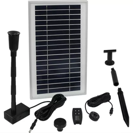 Sunnydaze Decor Solar Water Fountain Pump Kit 55-in. Pump Parts & Accessories