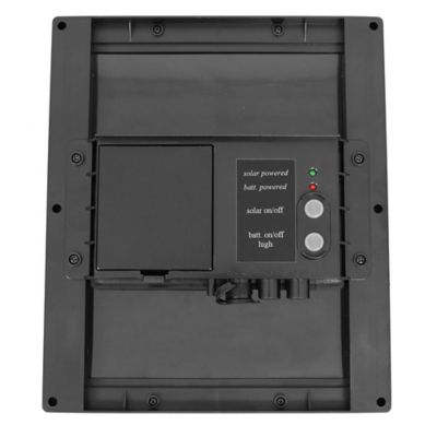 Image showing  Solar Pump and Panel LED Lift Water Fountain Kit with Battery, AMP-P022C