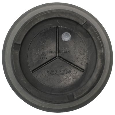 Image showing 5 th Sunnydaze Decor Resin Anjelica Outdoor Flower Pot Planter, 20 in., Slate