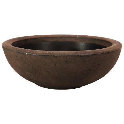 Sunnydaze Decor Polyresin Percival Outdoor Flower Pot Planter, 21 in., Sable [This review was collected as part of a promotion