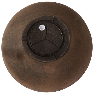 Image showing  6 gal. Indoor/Outdoor Weather-Resistant Double-Walled Percival Flower Pot Planters, 20.75 in., Sable, 4-Pack