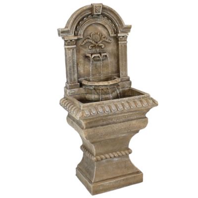 Sunnydaze Decor 51 in. Ornate Lavello Outdoor Water Fountain