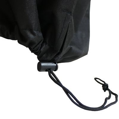 Image showing  Outdoor Weather-Resistant Heavy-Duty Durable Polyester with PVC Backing Firewood Log Rack Cover, 5 ft. 2 in.