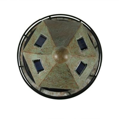 Image showing  Solar LED Lighthouse Statue Decor, 35 in.